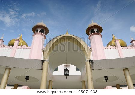 Kuching Town Mosque a.k.a Masjid Bandaraya Kuching in Sarawak, Malaysia