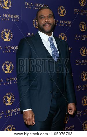 NEW YORK-OCT 15: Director Tyler Perry attends the DGA Honors Gala 2015 at the DGA Theater on October 15, 2015 in New York City.