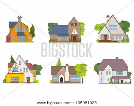 town houses and cottages