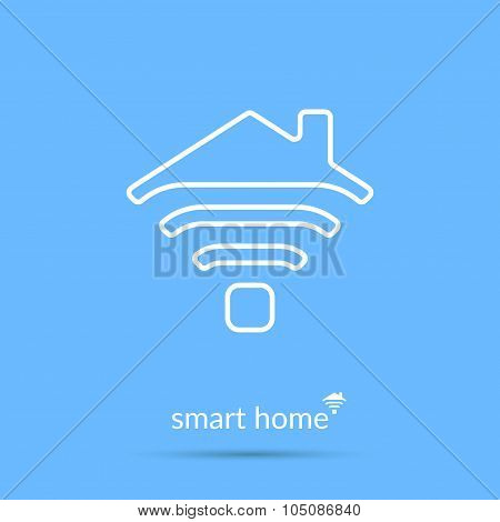 Smart Home Icon.
