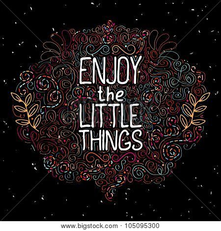 Hand Drawn Label With Phrase 