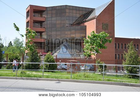 MOSCOW, RUSSIA -05.28.2015 - A Moscow Industrial Bank in Zelenograd