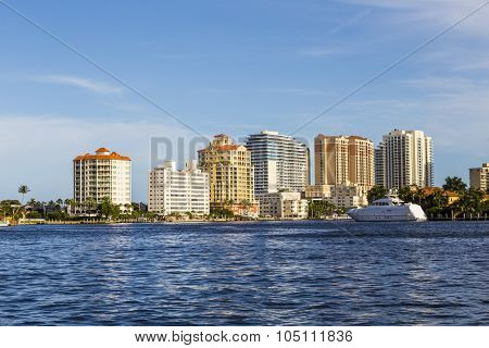 Skyline Of Fort Lauderdale