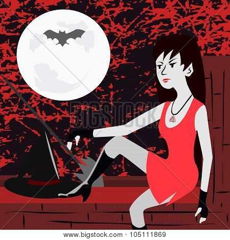 Witch on the Wall