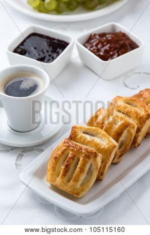 Sweet Puff Pastry Breakfast
