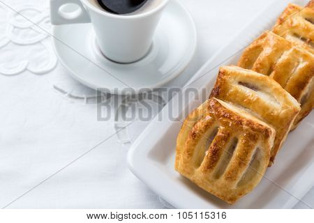 Sweet Puff Pastry Breakfast
