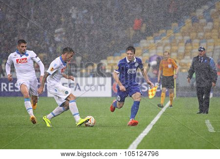 Uefa Europa League Semifinal Game Dnipro Vs Napoli