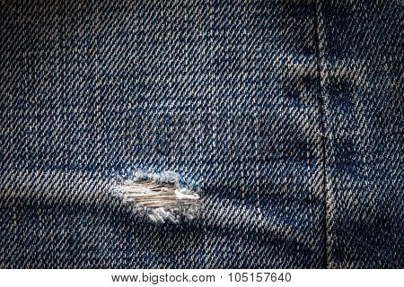 Jeans fabric background and texture