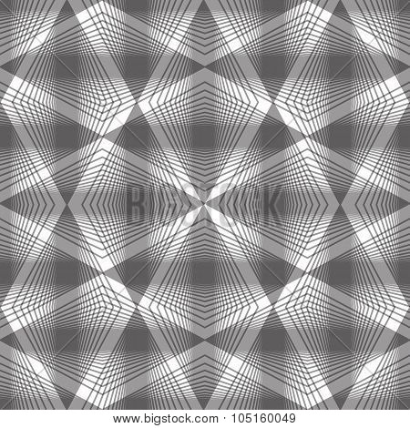 Abstract Vintage Seamless Background, Vector Illustration, Monochrome Seamless Pattern, Contains Sea
