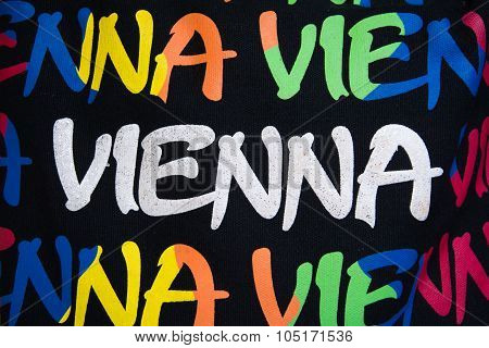 Vienna Souvenir Colourful Background
