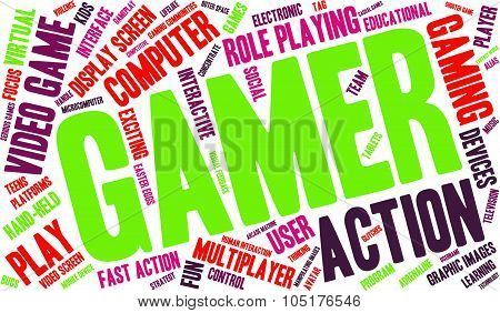 Gamer Word Cloud