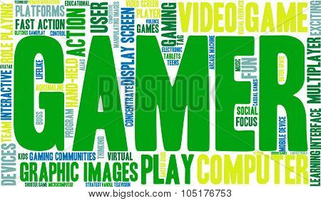 Gamer Word Cloud