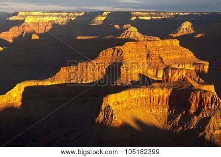 Sunrise View Of The Grand Canyon