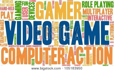Video Game Word Cloud