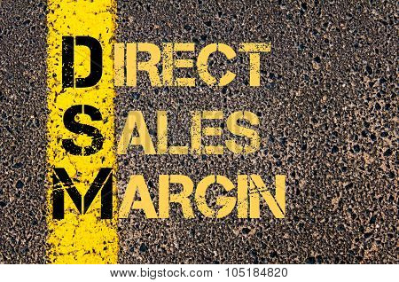 Business Acronym Dsm As Direct Sales Margin