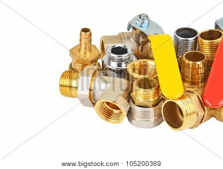 Plumbing fitting and ball valve