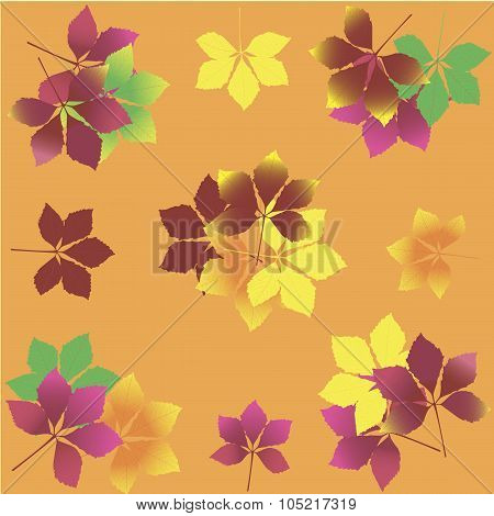 autumn leaves, background