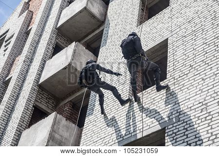 SWAT assault operation