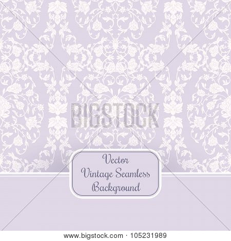 Romantic vintage backround for wedding decoration