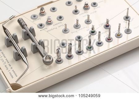 Tools for dental prosthetist