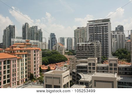 Business District Of Singapore