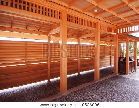 Casa de té japonés