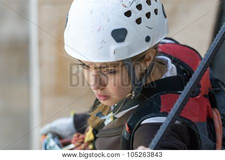 Extreme sports Ropejumping