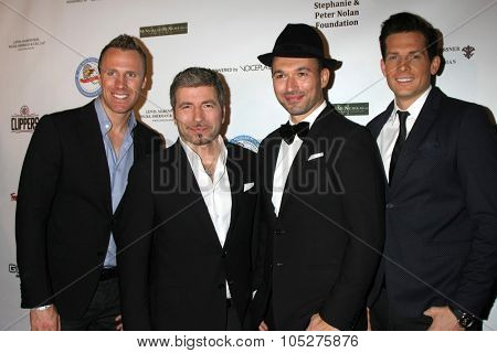 LOS ANGELES - OCT 17:  The Tenors at the  LAPD Eagle & Badge Foundation Gala at the Century Plaza Hotel on October 17, 2015 in Century City, CA