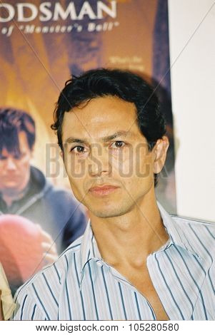 CANNES, FRANCE - MAY 17:  Actors  Benjamin Bratt  pose at a photocall for the film 'The Woodsman' at the  press conference during the 57th  Cannes Film Festival May 17, 2004 in Cannes, France