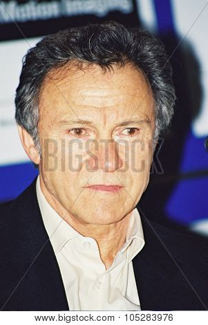 MOSCOW, RUSSIA - JUNE 29: Harvey Keitel   attends the press conference at  the 24th annual Moscow International Film Festival June 29, 2002 in Moscow, Russia.
