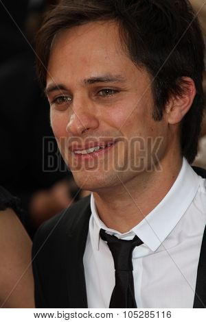 CANNES, FRANCE - MAY 12: Gael Garcia Bernal attend the 'Robin Hood' Premiere at the Palais des Festivals during the 63rd Cannes Film Festival on May 12, 2010 in Cannes, France