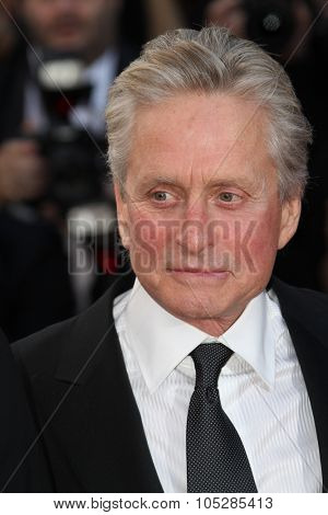 CANNES, FRANCE - MAY 14: Michael Douglas attends the Premiere of 'Wall Street 2' held at the Palais des Festivals during the 63rd  Cannes Film Festival on May 14, 2010 in Cannes, France