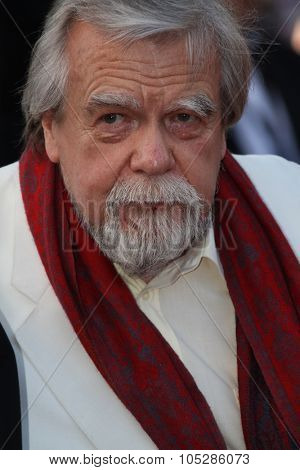 CANNES, FRANCE - MAY 18: Michael Lonsdale  attends the 'Of Gods and Men' Premiere held at the Palais des Festivals during the 63rd Cannes Film Festival on May 18, 2010 in Cannes, France
