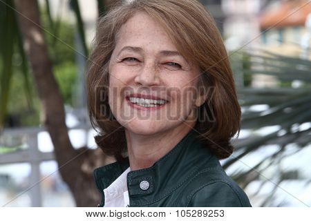 CANNES, FRANCE - MAY 16: Actress Charlotte Rampling attends 'The Look' photocall during the 64th Annual Cannes Film Festival at Palais des Festivals on May 16, 2011 in Cannes, France.