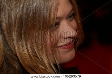 BERLIN, GERMANY - FEBRUARY 09: Heike Makatsch attends the 'Les Adieux De La Reine' Premiere during of the 62nd Berlin Film Festival at the Berlinale Palast on February 9, 2012 in Berlin, Germany.