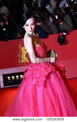 BERLIN, GERMANY - FEBRUARY 09: Huo Siyan attends the 'Les Adieux De La Reine' Premiere during of the 62nd Berlin Film Festival at the Berlinale Palast on February 9, 2012 in Berlin, Germany.