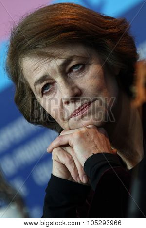 BERLIN, GERMANY - FEBRUARY 12: Charlotte Rampling attends the 'I, Anna'  Press Conference mduring day four of the 62nd Berlin  Film Festival at the Grand Hyatt on February 12, 2012 in Berlin, Germany