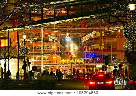 BERLIN, GERMANY - FEBRUARY 17: Berlinale Palast, the main venue at the 62th Berlinale International Film Festival on February 17, 2012 in Berlin, Germany