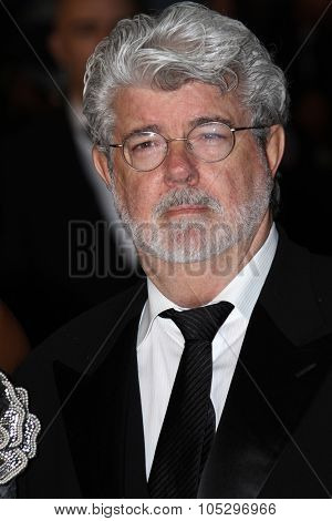 CANNES, FRANCE - MAY 25: George Lucas attends the 'Cosmopolis' Premiere during the 65th Cannes Film Festival at Palais des Festivals on May 25, 2012 in Cannes, France