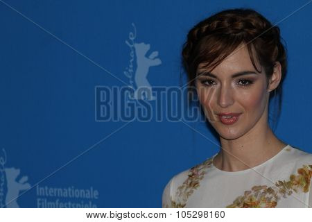BERLIN, GERMANY - FEBRUARY 10: Louise Bourgoin attends 'The Nun' Photocall during the 63rd Berlinale International Film Festival at the Grand Hyatt Hotel on February 10, 2013 in Berlin, Germany.