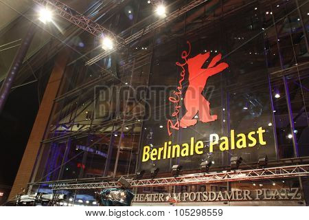 BERLIN, GERMANY - FEBRUARY 16: Berlinale Palast, the main venue at the 63th Berlinale International Film Festival on February 16, 2013 in Berlin, Germany