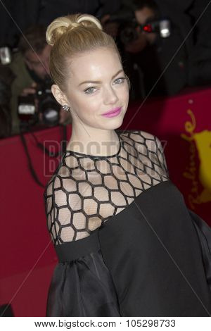 BERLIN, GERMANY - FEBRUARY 15: Emma Stone attends 'The Croods' Premiere during the 63rd Berlinale Film Festival at Berlinale Palast on February 15, 2013 in Berlin, Germany.