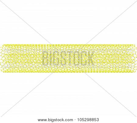 Multi-walled carbon nanotube - MWNT - on white