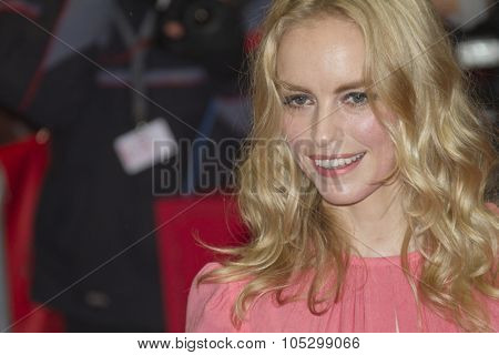 BERLIN, GERMANY - FEBRUARY 07: Nina Hoss attends the premiere of 'The Grandmaster' during the 63rd Berlinale Festival at the Berlinale Palast on February 7, 2013 in Berlin, Germany.