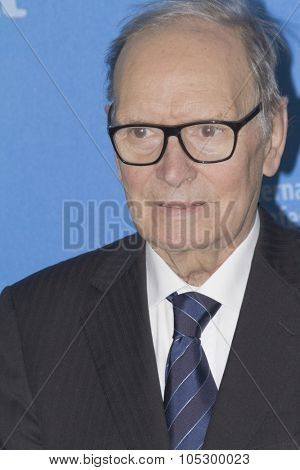 BERLIN, GERMANY - FEBRUARY 12: Composer Ennio Morricone attends the 'The Best Offer' Photocall during the 63rd  Festival at the Grand Hyatt Hotel on February 12, 2013 in Berlin, Germany.