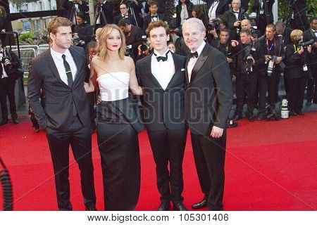 CANNES, FRANCE - MAY 18: Jennifer Lawrence attends the Premiere of 'Jimmy P. (Psychotherapy Of A Plains Indian)' at The 66th Annual Cannes Film Festival on May 18, 2013 in Cannes, France.