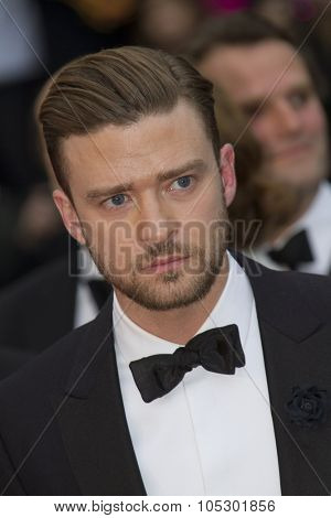 CANNES, FRANCE - MAY 19: Justin Timberlake attends 'Inside Llewyn Davis' Premiere during the 66th Cannes Film Festival at Palais des Festivals on May 19, 2013 in Cannes, France.