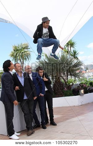 CANNES, FRANCE - MAY 21: Actors Jamel Debbouze attends the 'Ne Quelque Part' Photocall during The 66th Annual Cannes Film Festival at the Palais des Festivals on May 21, 2013 in Cannes, France.