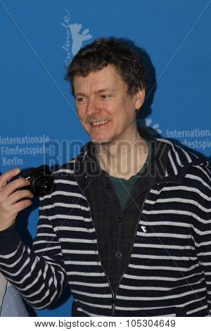 BERLIN, GERMANY - FEBRUARY 06: Jury member Michel Gondry attends the International Jury Photocall during the 64th Berlinale Film Festival at Grand Hyatt Hotel on February 6, 2014 in Berlin, Germany.