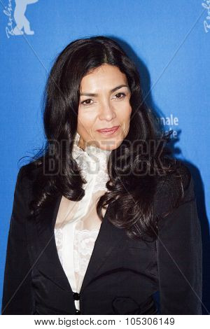 BERLIN, GERMANY - FEBRUARY 07: Dolores Heredia attends the 'Two Men in Town' (La voie de l'ennemi) photocall during 64th Berlinale Festival at Grand Hyatt Hotel on February 7, 2014 in Berlin, Germany.